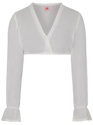 Produktbild von Dirndlbluse Filomena Langarm ecru 40