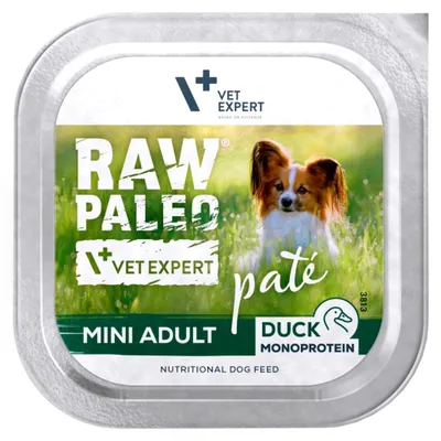 Immagine prodotto di RAW PALEO Pâte Mini Adulto, paté con anatra – cibo umido per cani – 150 g