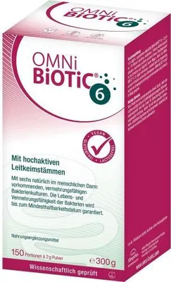 Zdjęcie produktu dla OMNi-BiOTiC 6 w proszku, 300 g proszku