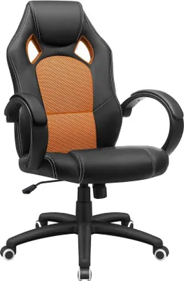 Productafbeelding van Famanu ergonomische gamingstoel, zwart-oranje - OBG56BO
