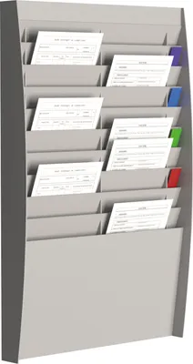 Zdjęcie produktu dla PAPERFLOW A4V2X10.02 deska do sortowania 20 arkuszy szary