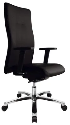 Produktbild von Topstar® PI99GBC0 Bürodrehstuhl P91 - schwarz, mit Armlehnen