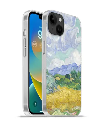 Produktbild von MuchoWow® Handyhülle Schutzhülle Hülle für Apple iPhone 14 Plus - Soft case Weizenfeld mit Zypressen - Vincent van Gogh Silikon Softcase Handy Hülle - Abbildung