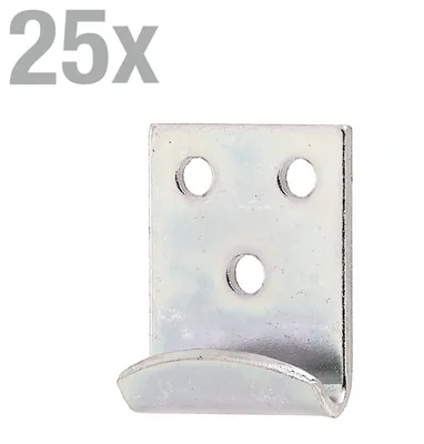 Immagine prodotto di Gustav Alberts ganci di chiusura per casse 25x34mm in acciaio grezzo zincato giallo - 347871