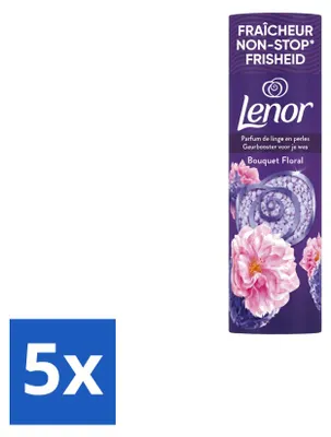Produktbild von 5 x Lenor In-Wash Duftbooster - Blumenbouquet - Vorteilspackung - 5 Stücke