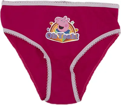 Produktbild von 3er Pack Slips Peppa Pig "Smile", 100% Baumwolle 116/122