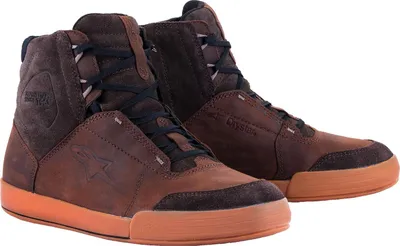 Productafbeelding van Botten, CHROME CRAFTED DRYSTAR, van ALPINESTARS (bruin/rubber, maat 42)