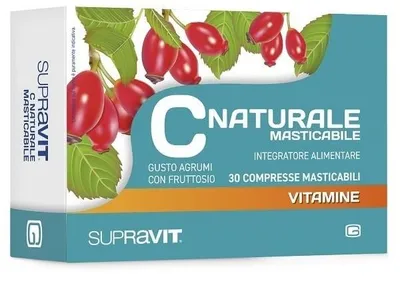 Immagine prodotto di Supravit C Naturale 30 Compresse Masticabili