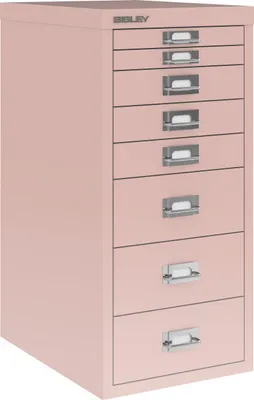 Immagine prodotto di Cassettiera Bisley MultiDrawer - Colore: rosa pastello