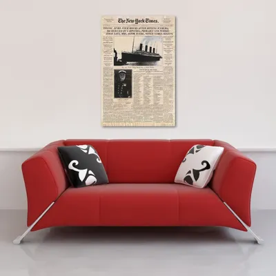 Produktbild von Titanic - Poster - Newspaper + 1 Ü-Poster der Grösse 61x91,5cm