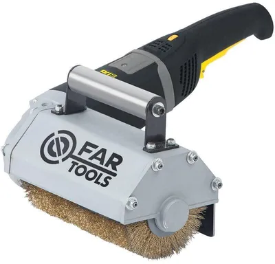 Image de REX 200 Grand rénovateur exterieur FARTOOLS Puissance  1800 W, Diamètre de l'abrasif   120 MM, Longueur de l'abrasif 200 MM, Vitesse de rotation 900-3000 TR/MIN, Récupérateur de poussières Collecteur ,
