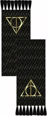 Immagine prodotto di Harry Potter - Sciarpa per uomo/donna unisex HE2080 (taglia unica) (nero/oro)