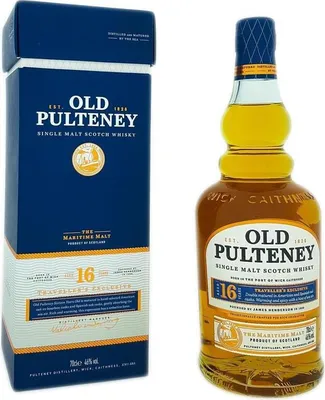 Produktbild von Old Pulteney 16 Years + Box 700ml 46% Vol.