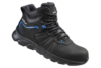 Produktbild von wica Sicherheitsstiefel MATHI 34330 S3 SRC Gr. 42 schwarz/blau