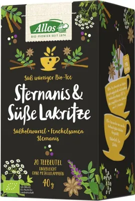 Produktbild von Sternanis & Süße Lakritze - 20 Beutel 40g