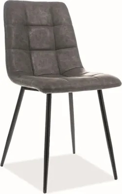 Image de Lot de 6 chaises de salle à manger et de cuisine, style gris