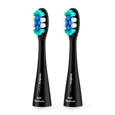 Obrázek produktu pro Hlavice Niceboy ION Sonic Medium black 2 ks