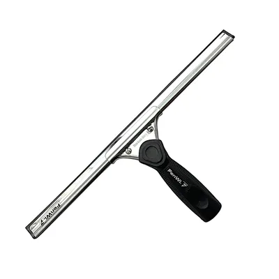 Produktbild von FenWi 35cm Fensterabzieher mit Gummilippe und Edelstahlschiene Duschabzieher
