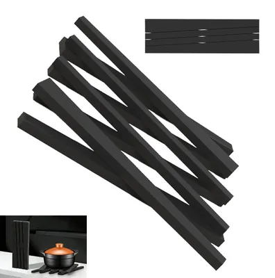 Produktbild von Silikon Faltbarer Untersetzer, Tischmatte, Hitzebeständige Topfunterlage Rutschfest, Küchen Tischmatte Abtropfmatte aus Silikon