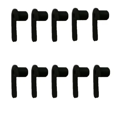 Immagine prodotto di Tappi di tenuta Tappi in gomma per Canon HP Epson Brother Nero 10 pezzi 4 mm