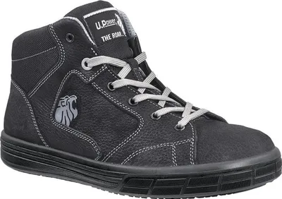 Image de Bottes de sécurité Lion Gr. 44 noir cuir S3 SRC EN20345