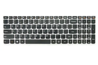 Produktbild von Tradebit Laptop-Tastatur für Lenovo Z50 Z50-70 Z50-75 Z70-80 G50-30 G5045 G50-70 G50-80 G70-70 G70-80 US QWERTY Silber