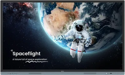 Image de BENQ Tableau blanc interactif BenQ RM8604 2,18 m (86") 3840 x 2160 pixels Écran tactile Noir