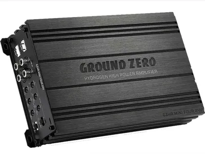 Zdjęcie produktu dla Ground Zero GZHA MINI FOUR 24V 4-kanałowy wzmacniacz kompaktowy