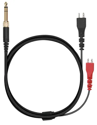 Produktbild von kwmobile Kopfhörerkabel kompatibel mit Sennheiser HD25 / HD560 / HD540 / HD480 / HD430 / HD414 / HD250 - ohne Mikrofon und Tasten - 3.5mm Klinke Kabel