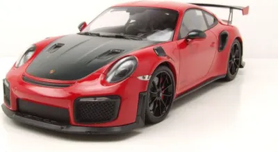 Produktbild von Minichamps 1:18 PORSCHE 911 (991.2) GT2RS - 2018 - RED W/ BLACK WHEELS 155068307