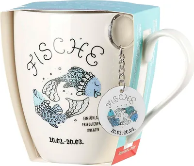 Produktbild von Astro Jumbotasse Fische