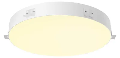 Zdjęcie produktu dla SLV MEDO 90, lampa sufitowa wpuszczana, bezramkowa, 3000/4000K, 80°, IP20, okrągła, biała 1008636