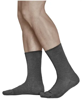 Obrázek produktu pro Merino ponožky pánské zimní - 3 páry - Teplé a prodyšné - Obchodní ponožky