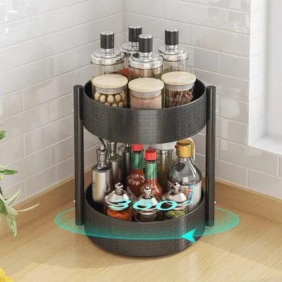 Obrázek produktu pro Organizér na bylinky Famanu, otočný - pro kuchyň, lednici, koupelnu