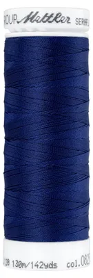Immagine prodotto di Filato da cucito Amann Mettler Seraflex n. 120/130 m, filato elastico blu navy 825