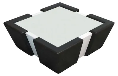 Produktbild von Couchtisch Apollonia LED in Leder