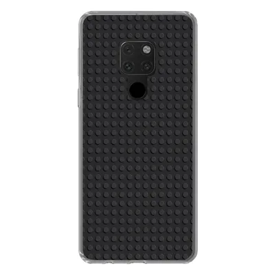 Produktbild von MuchoWow® Handyhülle Schutzhülle Hülle für Huawei P40 Lite Bild - Schwarz Silikon Softcase Handy Hülle - Handy