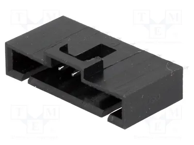 Obrázok produktu pre 10x zásuvka, konektor: 8 kontaktov, 2,54 mm, dosková, samica, 2,5 A, priechodný (THT), 250 V, NCDW-08, výrobca Signteck