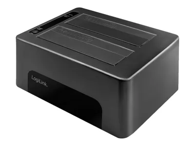Obrázek produktu pro LogiLink QP0029, HDD, SSD, SATA, 2.5,3.5", 12 TB, USB 3.2 Gen 1 (3.1 Gen 1) Type-B, Černá