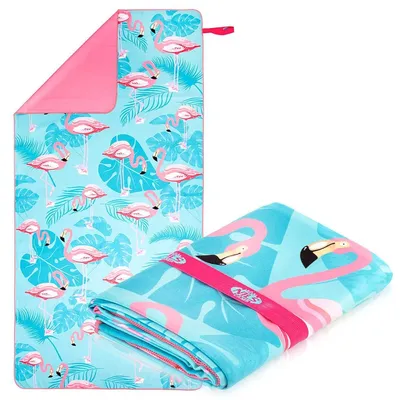 Produktbild von NCR14 MIKROFASER HANDTUCH FLAMINGO 160x80 cm NILS