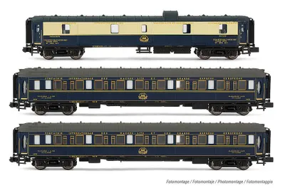 Produktbild von Arnold 3-tlg. Set Flèche d\'Or Reisezugwagen, Ep. III, CIWL HN4403