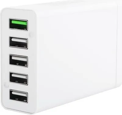 Produktbild von CoreParts MBXUSBA-AC0004, Drinnen, AC, 5 V, 2,4 A, Weiß