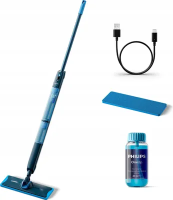 Obrázek produktu pro Philips Mopovací podložky OneUp, Mopovací podložky, Tyčový vysavač, Šedá, Philips, Philips OneUp, 120 mm