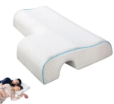 Immagine prodotto di Cuscini in memory foam per coppie - Ergonomici con spazio contenitore