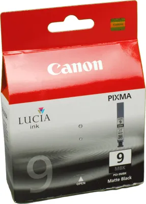 Produktbild von Canon PGI-9MBK Tinten Mattschwarz, Mattschwarz, Tinte auf Pigmentbasis, 1 Stück(e), 845 Seiten