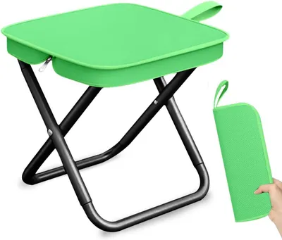 Produktbild von Campingstuhl, tragbarer Faltstuhl, leicht, für Camping