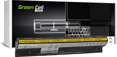 Produktbild von Green Cell Pro Serie L12M4E01 Laptop Akku für Lenovo G400s G405s G500s G505s G510s IdeaPad S510p Z710 (Original Samsung SDI Zellen, 4 Zellen, 2600mAh, Schwarz)