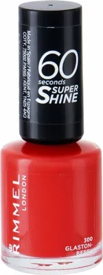 Immagine prodotto di Rimmel London 60 Seconds Super Shine by Rita Ora Smalto per unghie 300 Glaston-Berry 8ml