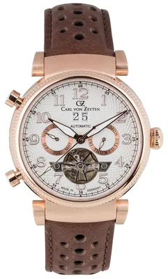 Image de Montre pour homme Carl von Zeyten Montre-bracelet automatique Ruhestein CVZ0075RWHS