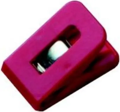 Produktbild von Briefklemmer Signal 1 25x43mm VE=100 Stück rot